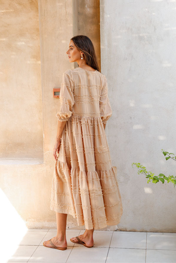 Elegance's boho beachwear dress Dubai