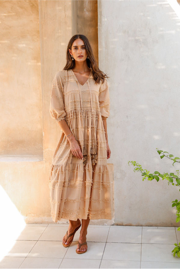 Elegance's boho beachwear dress Dubai
