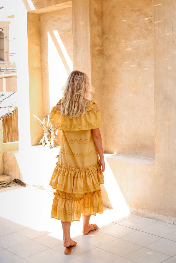 Elegances cotton summer dress online Dubai