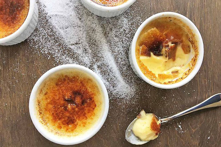 Lactose free Crème brûlée