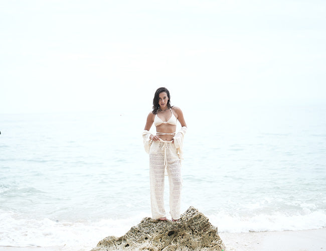 Luxury sustainable swimwear and resort wear by Elegances, designed in Dubai for confident, modern women.