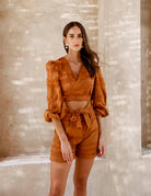 Elegances cotton summer beach top and short Dubai. UAE