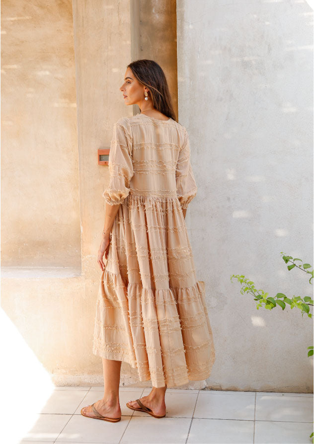 Elegance's boho beachwear dress Dubai 